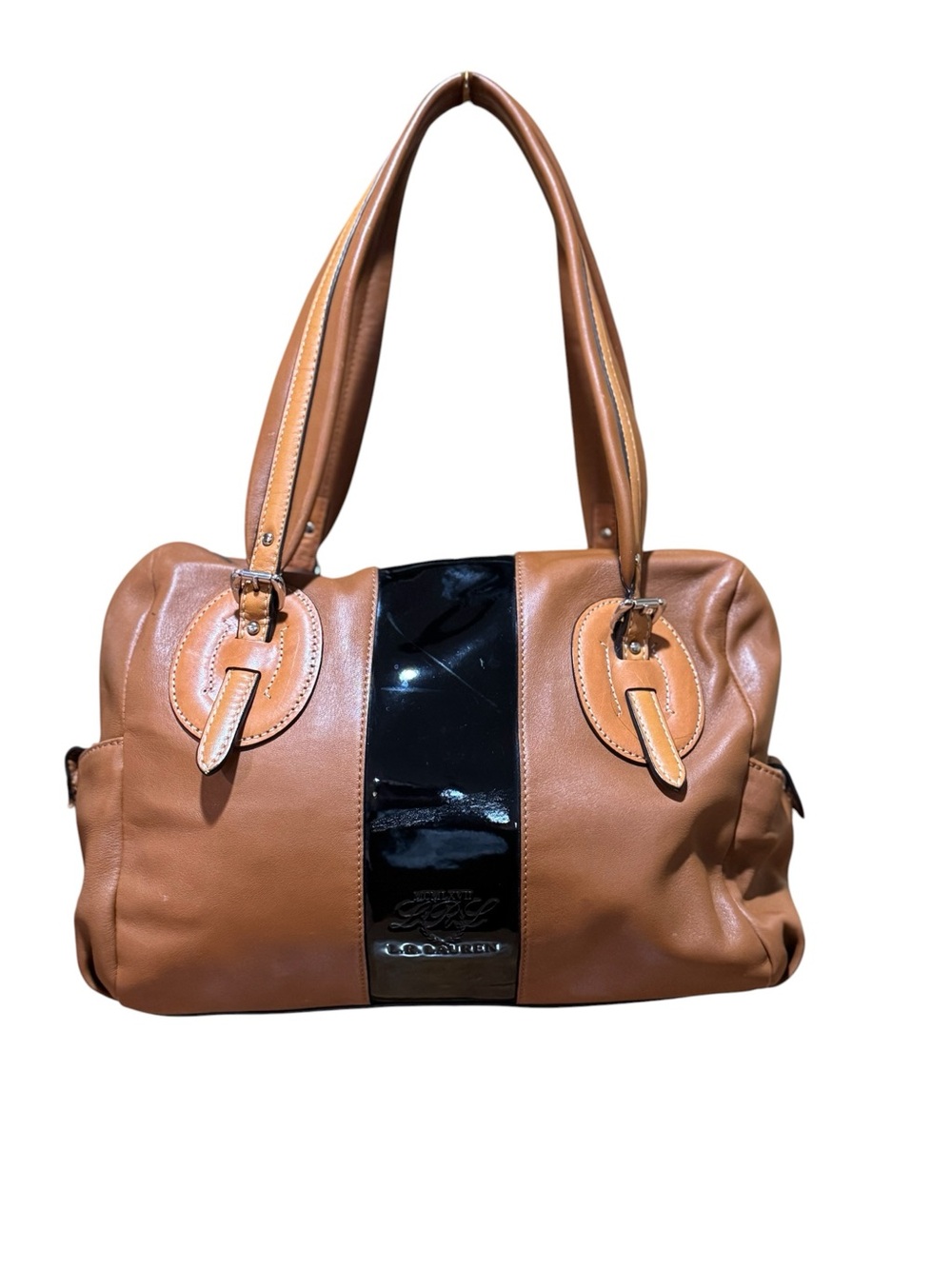 Lauren Ralph Lauren Silverstone Satchel VINTAGE